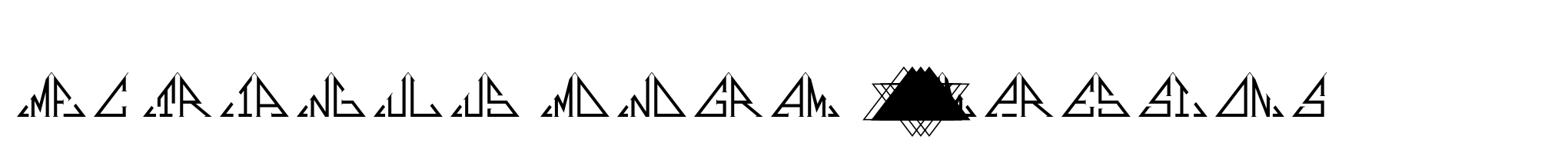 MFC Triangulus Monogram 1000 Impressions image